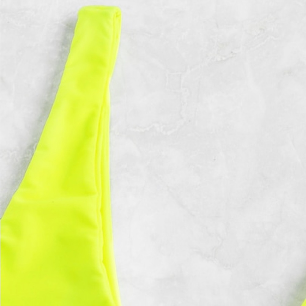 Neon Scoop Neck Bikini - Picture 5 of 6